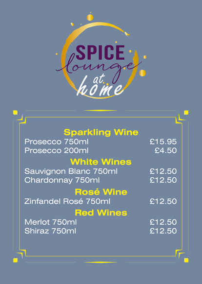 Beer & Wine Takeaway - Spice Lounge Takeaway Petersfield Authentic Indian Cuisine Petersfield Hampshire Indian Restaurant 